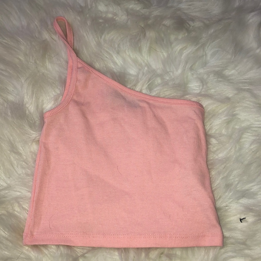 Pink crop top